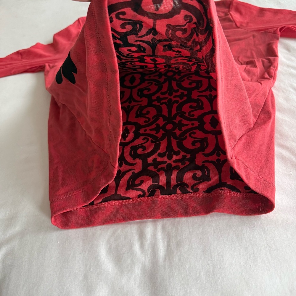 Y2K Mesh Quarter Sleeve Top - Picture 4 of 6